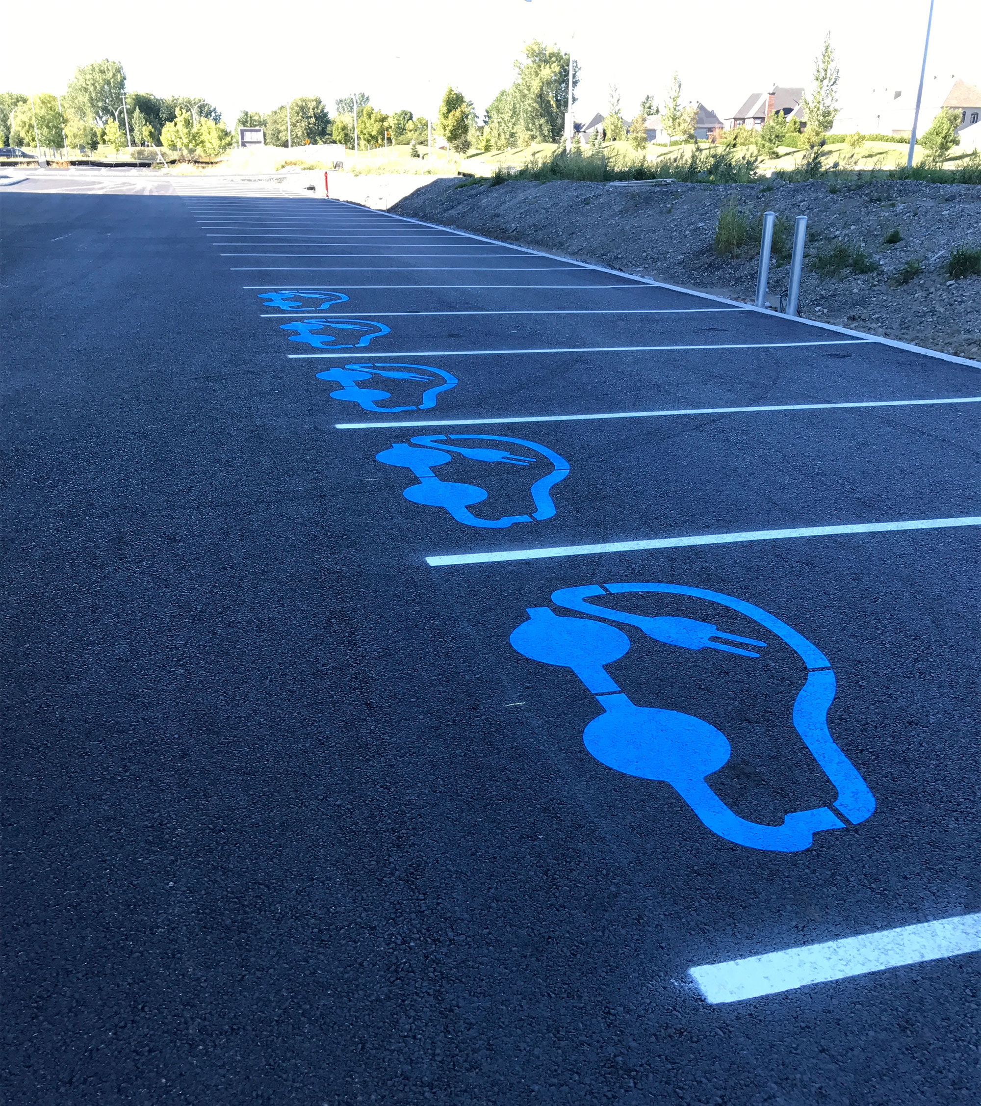Lignes jaunes